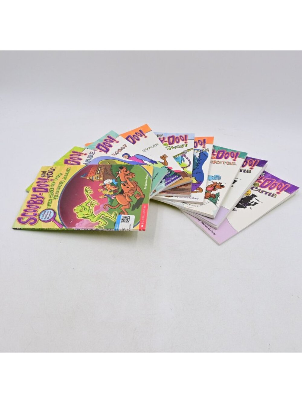 Scooby-Doo Paperback Book Bundle Of 9 Robot, Boogeyman, Zombie, Etc